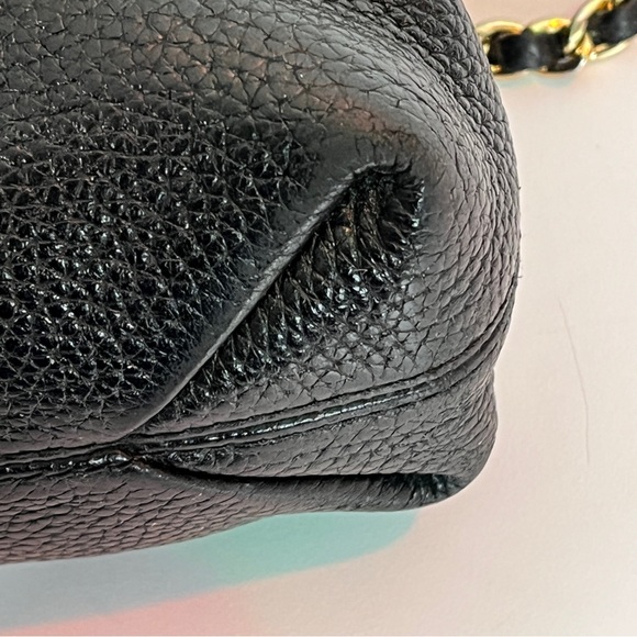 MICHAEL Michael Kors Black Leather Jet Set Chain Shoulder Bag - Picture 7 of 11